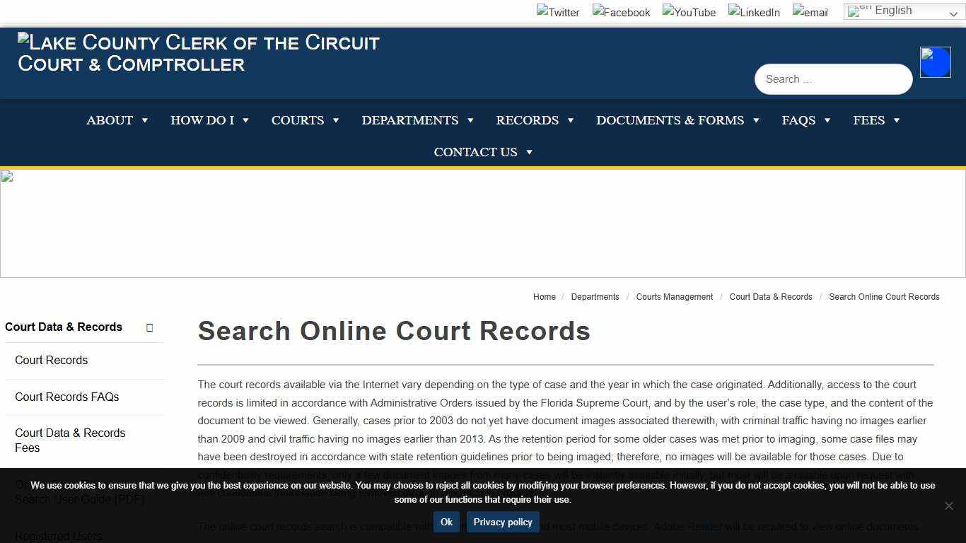 Search Court Records